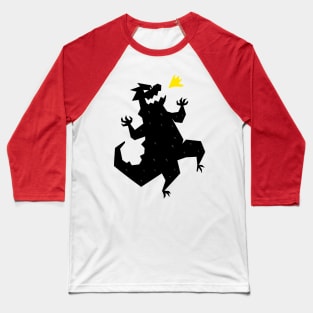 Godzilla Jazz Baseball T-Shirt